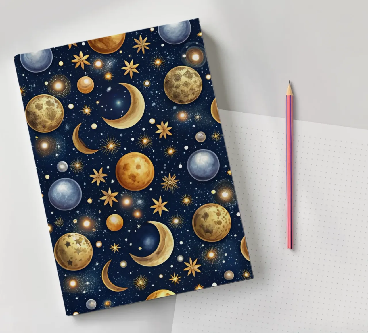 Mercury Magic notebook by Happy Littles