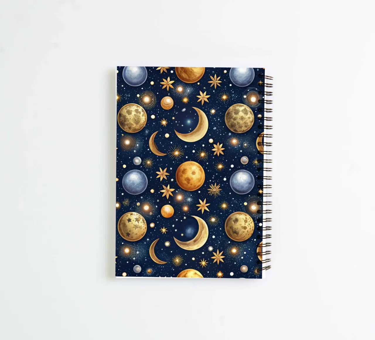Mercury Magic spiral notebook by Happy Littles