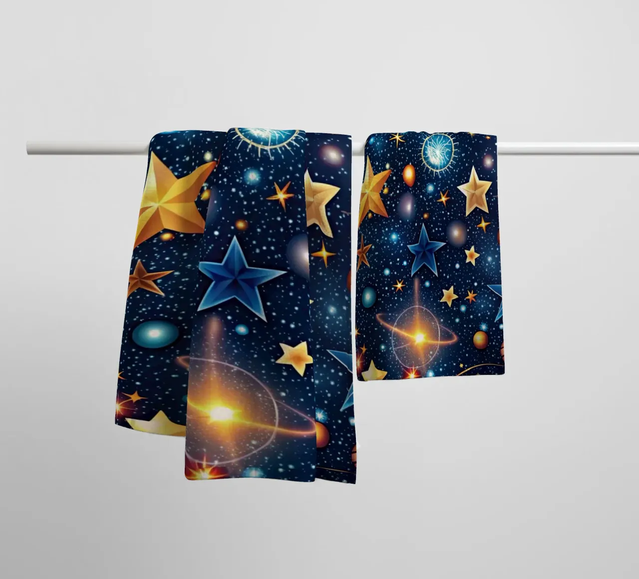 Meraviglie della Via Lattea asciugamano da bagno da Happy Littles