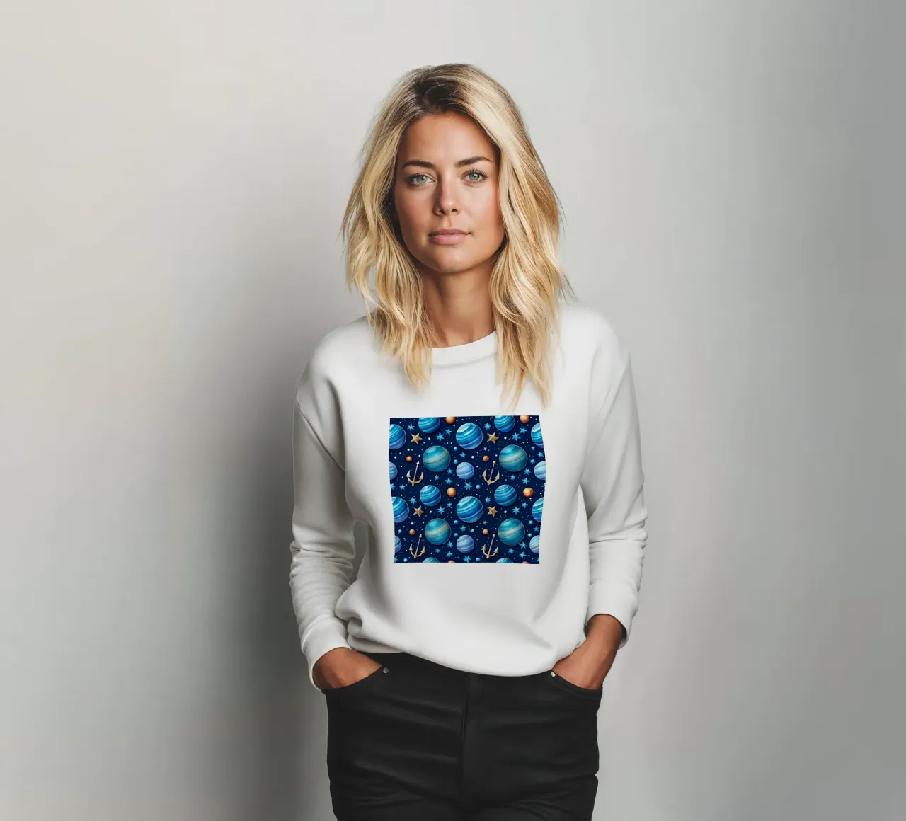 Viaggio a Nettuno felpa da Happy Littles