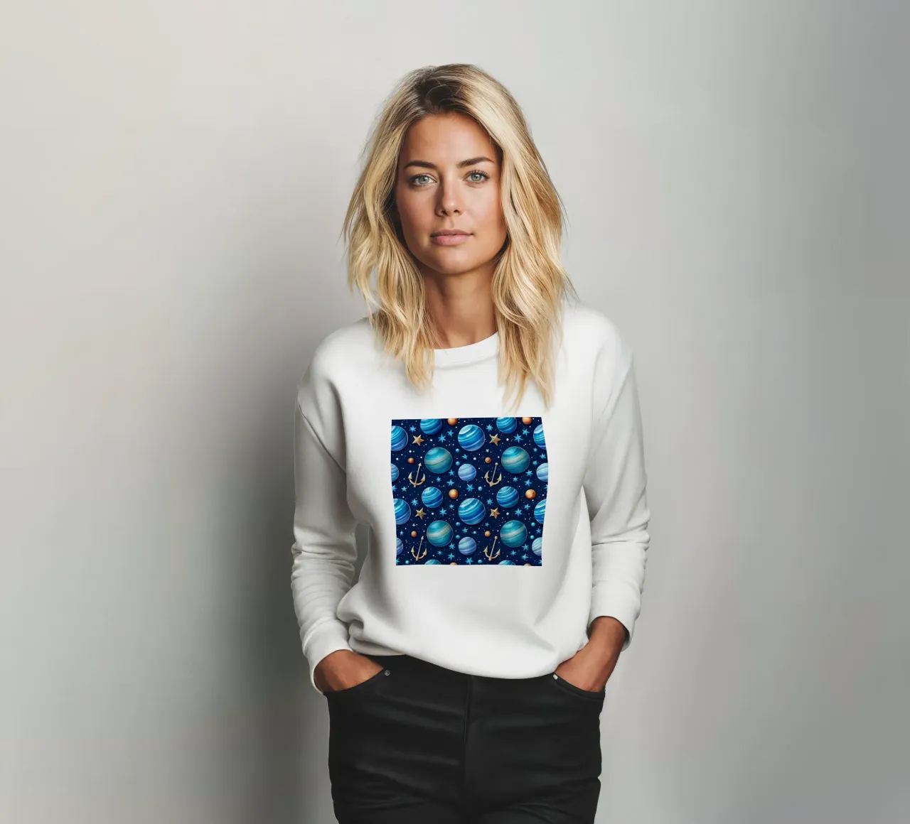 Neptunus reis sweatshirt van Happy Littles