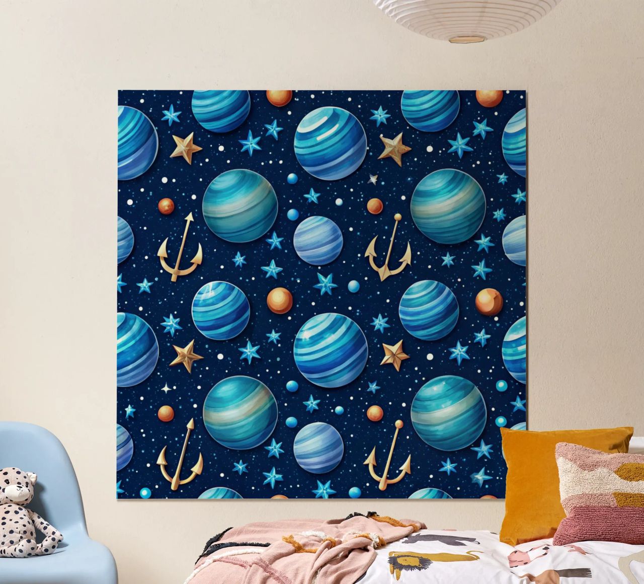 Viaggio a Nettuno poster da Happy Littles