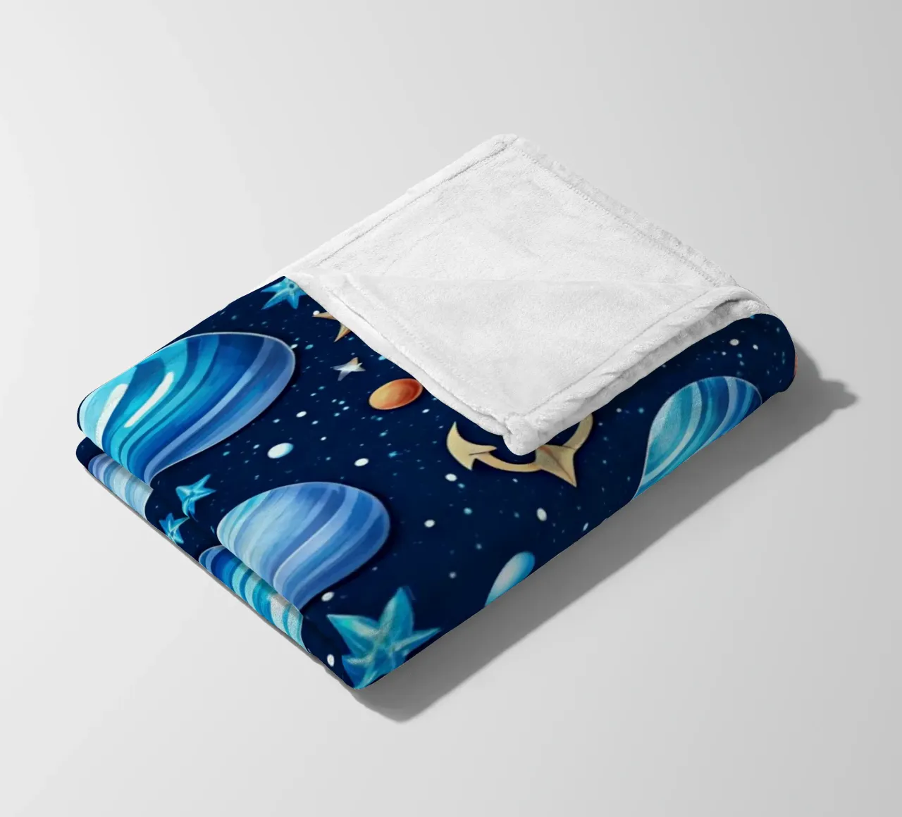 Viaggio a Nettuno coperta in pile da Happy Littles