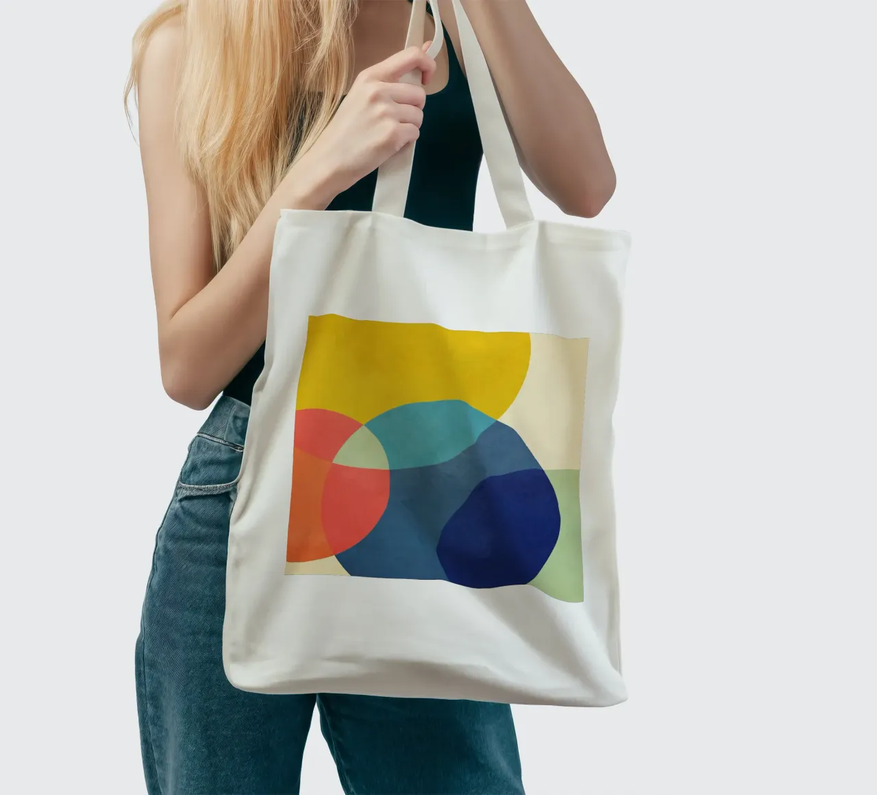 Flow of Geometry 2 borsa in juta da Flow Line