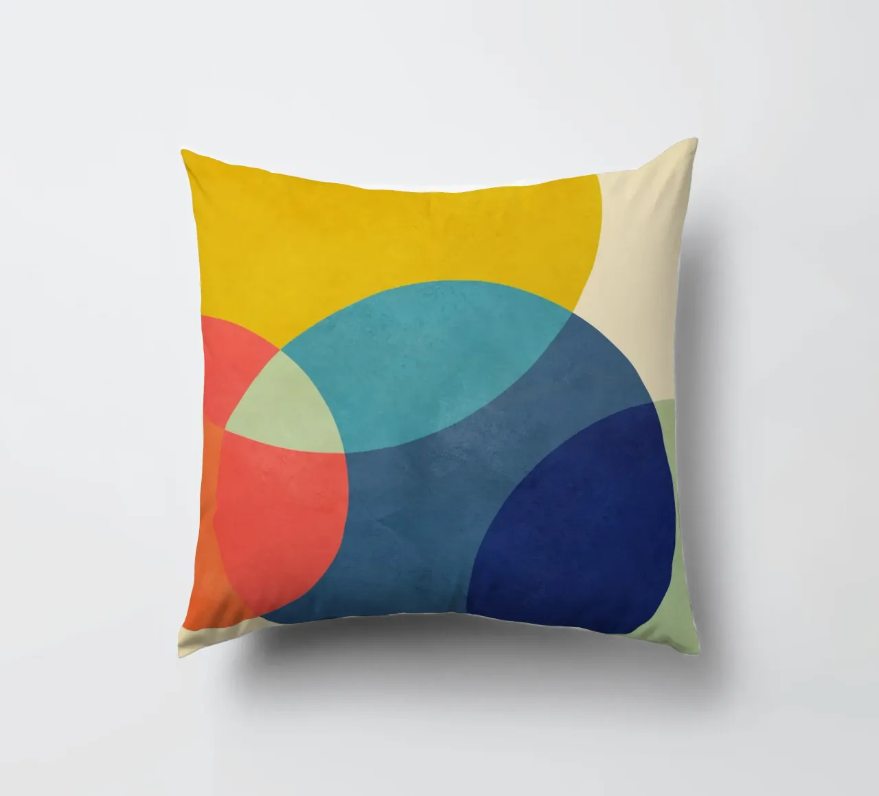 Flow of Geometry 2 decorative cushion by Flow Line