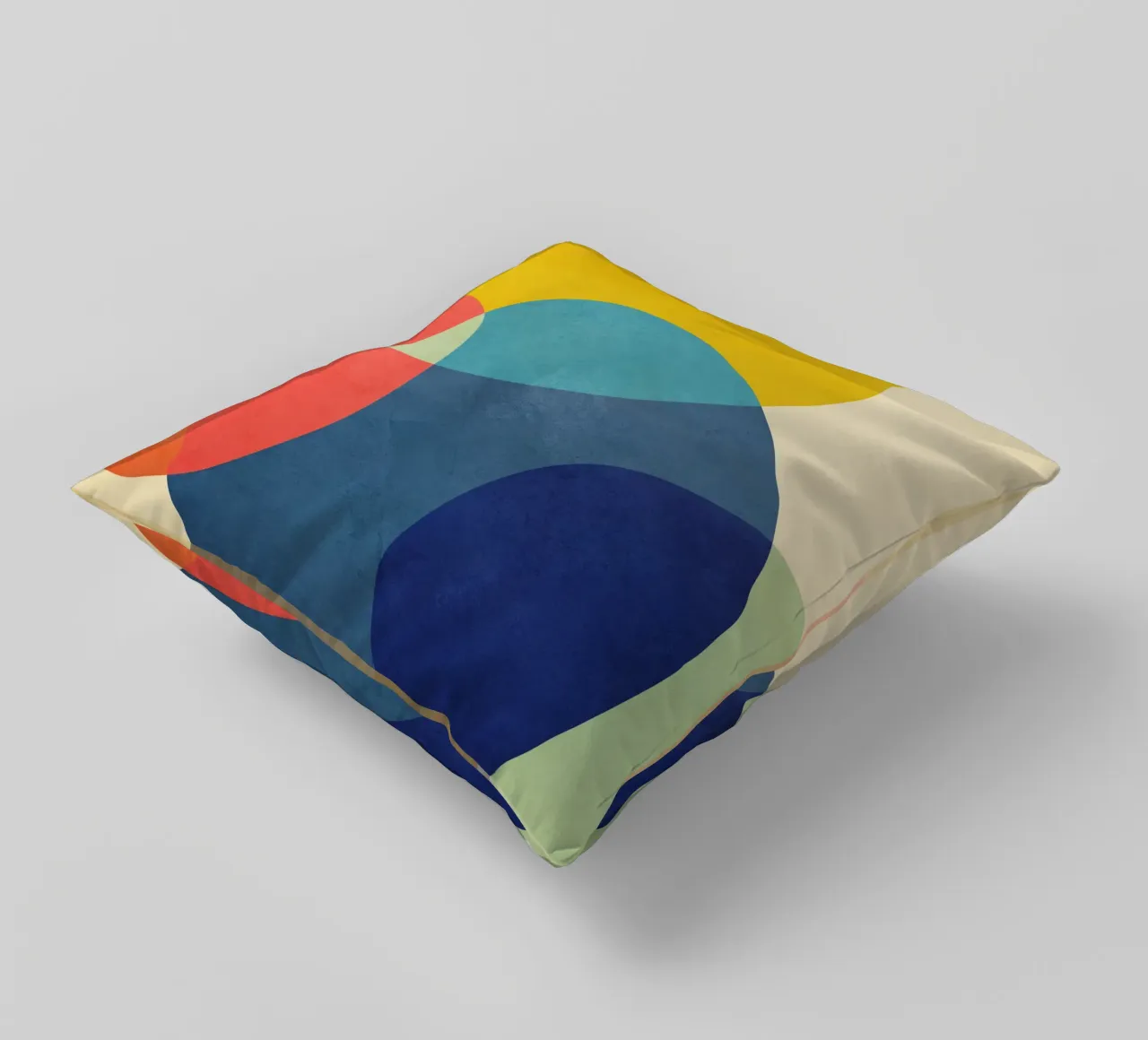 Flow of Geometry 2 decorative cushion by Flow Line