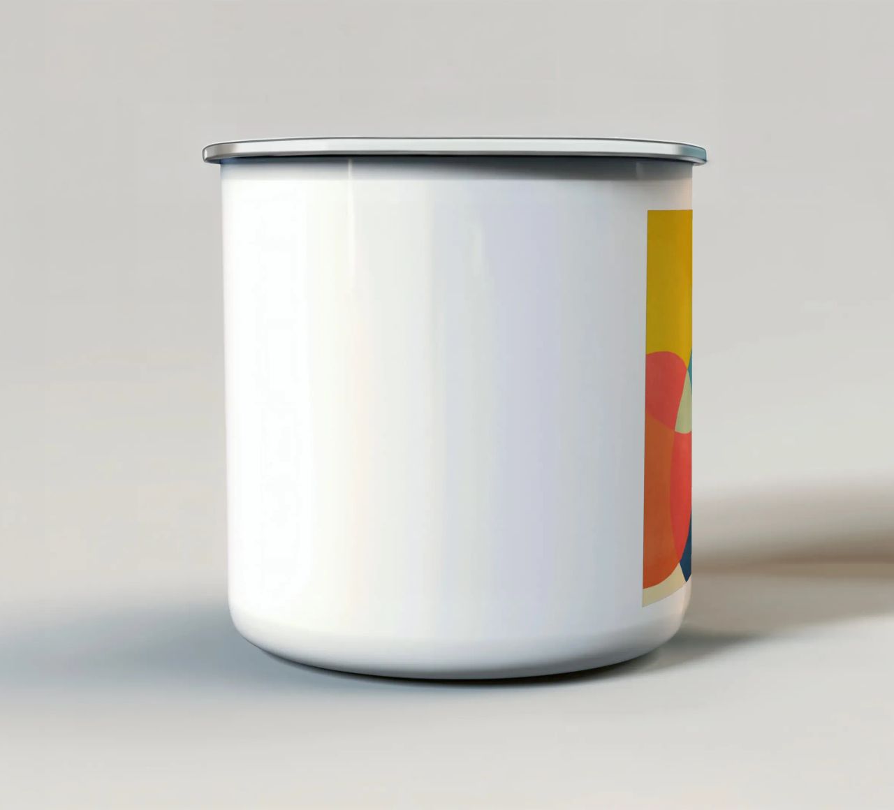 Flow of Geometry 2 tazza in smalto da Flow Line
