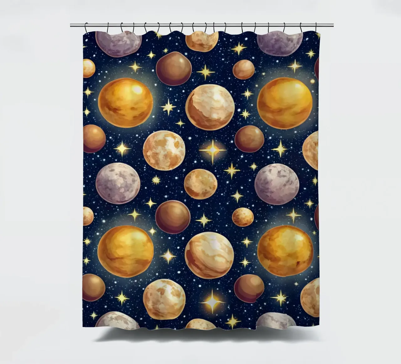 Il parco giochi di Plutone tenda da doccia da Happy Littles