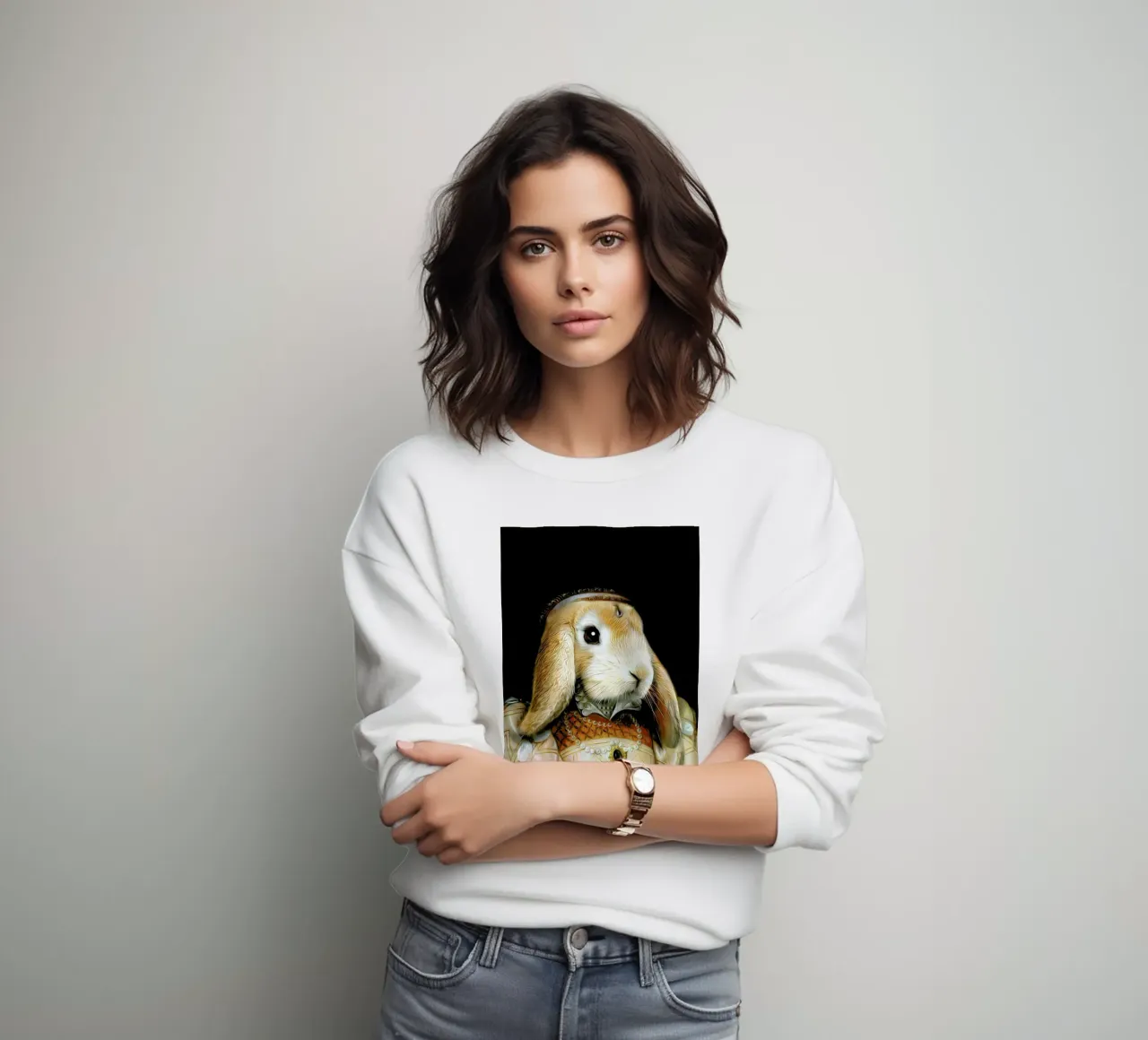 Bianca felpa da Tein Lucasson