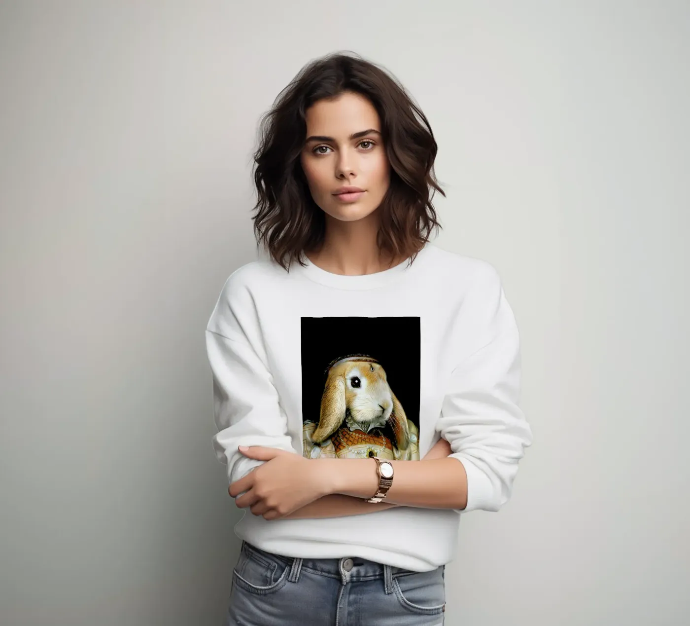 Bianca felpa da Tein Lucasson