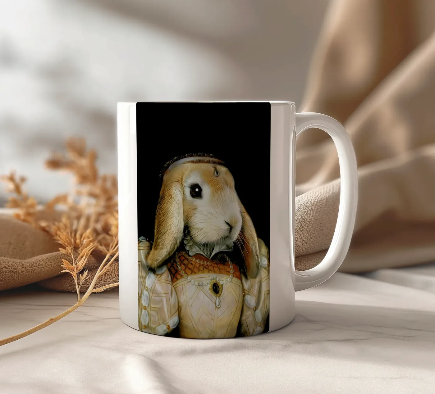 Bianca ceramic mug by Tein Lucasson