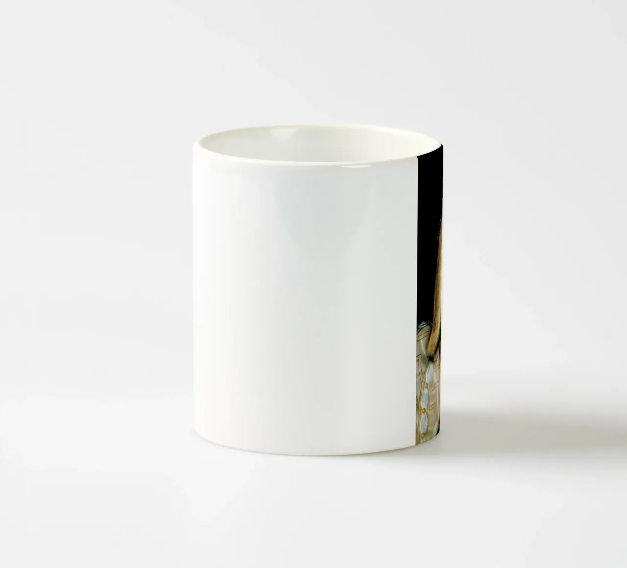 Bianca tazza in ceramica da Tein Lucasson