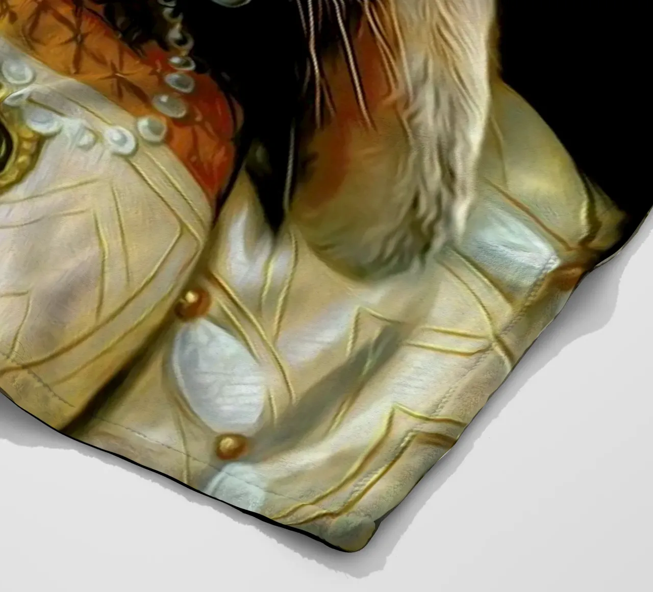 Bianca fleecedeken van Tein Lucasson