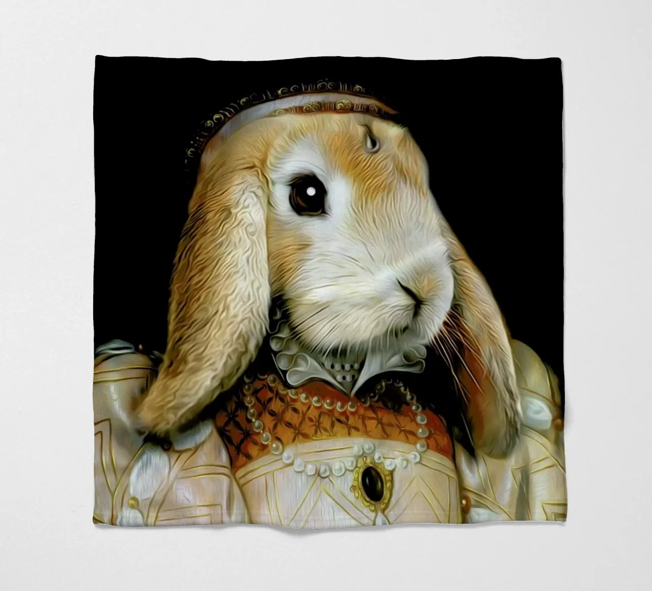 Bianca fleecedeken van Tein Lucasson