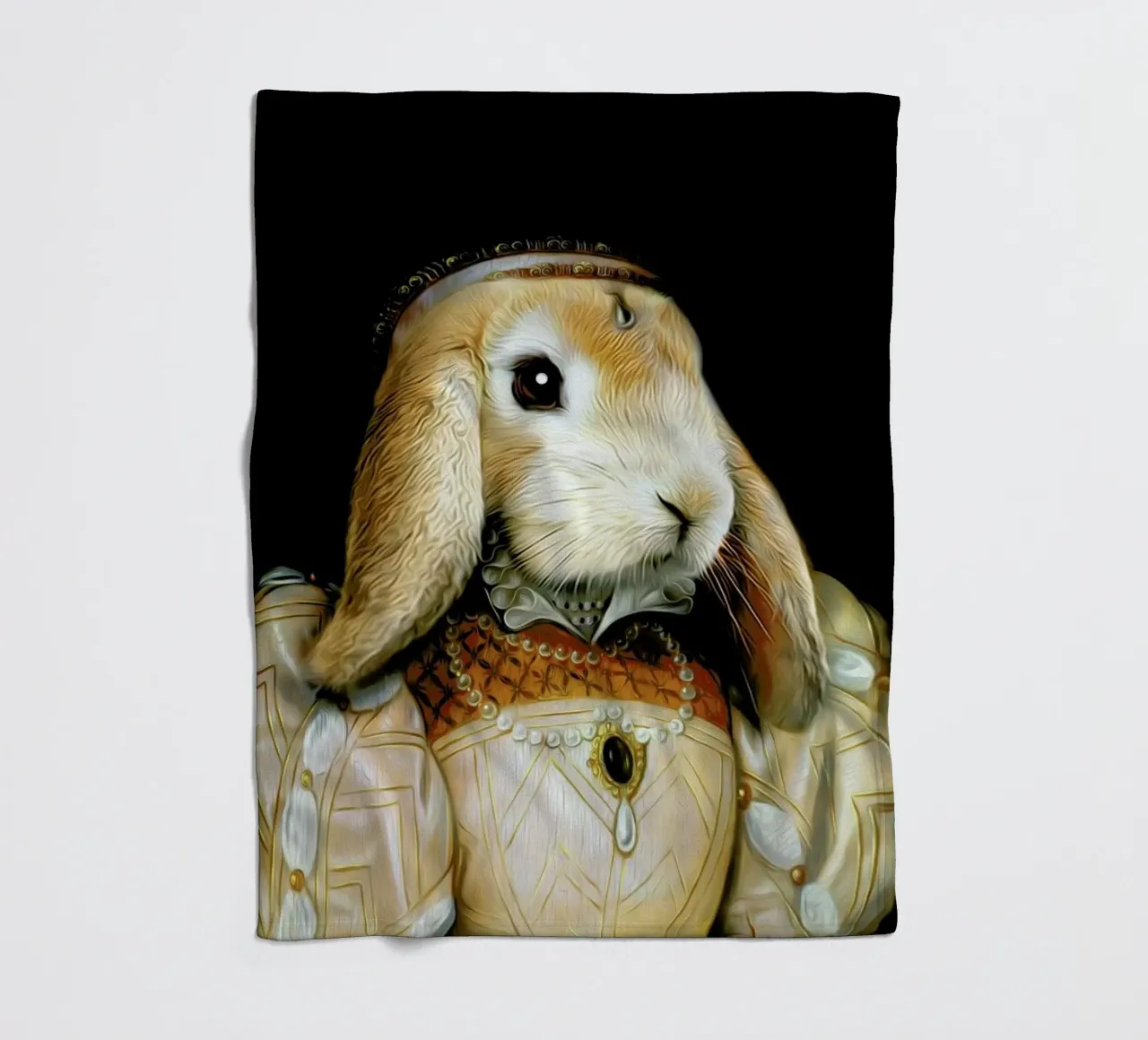 Bianca fleecedeken van Tein Lucasson