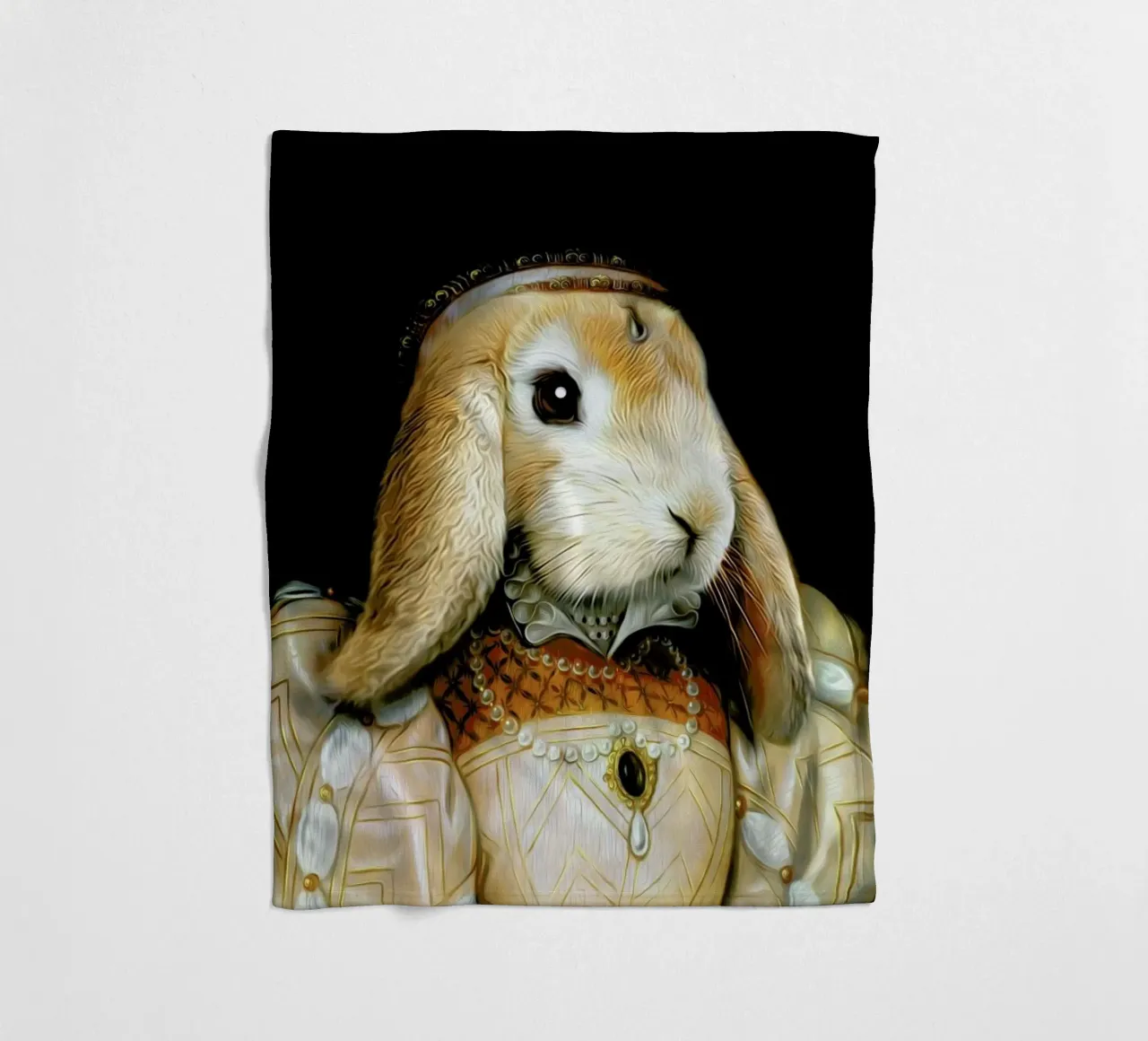 Bianca fleecedeken van Tein Lucasson