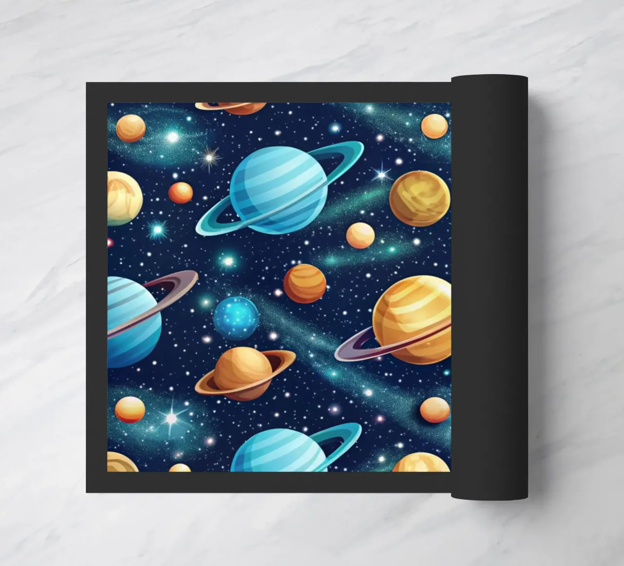 Uranus Skydance doormat by Happy Littles