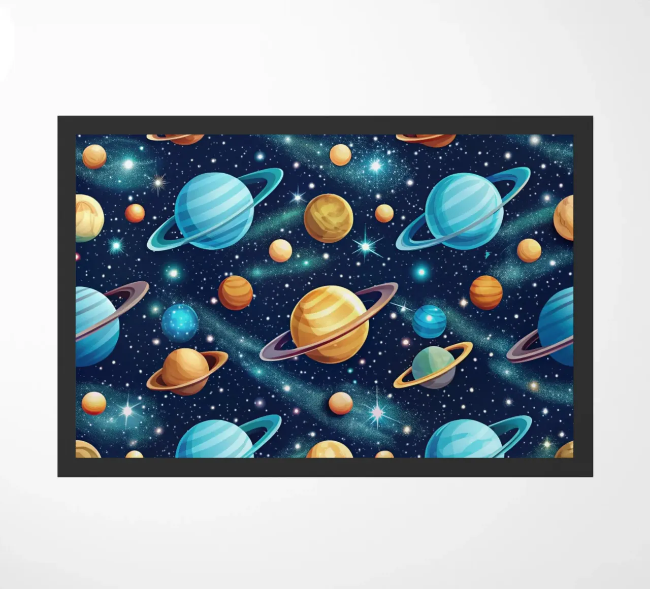 Uranus Skydance doormat by Happy Littles