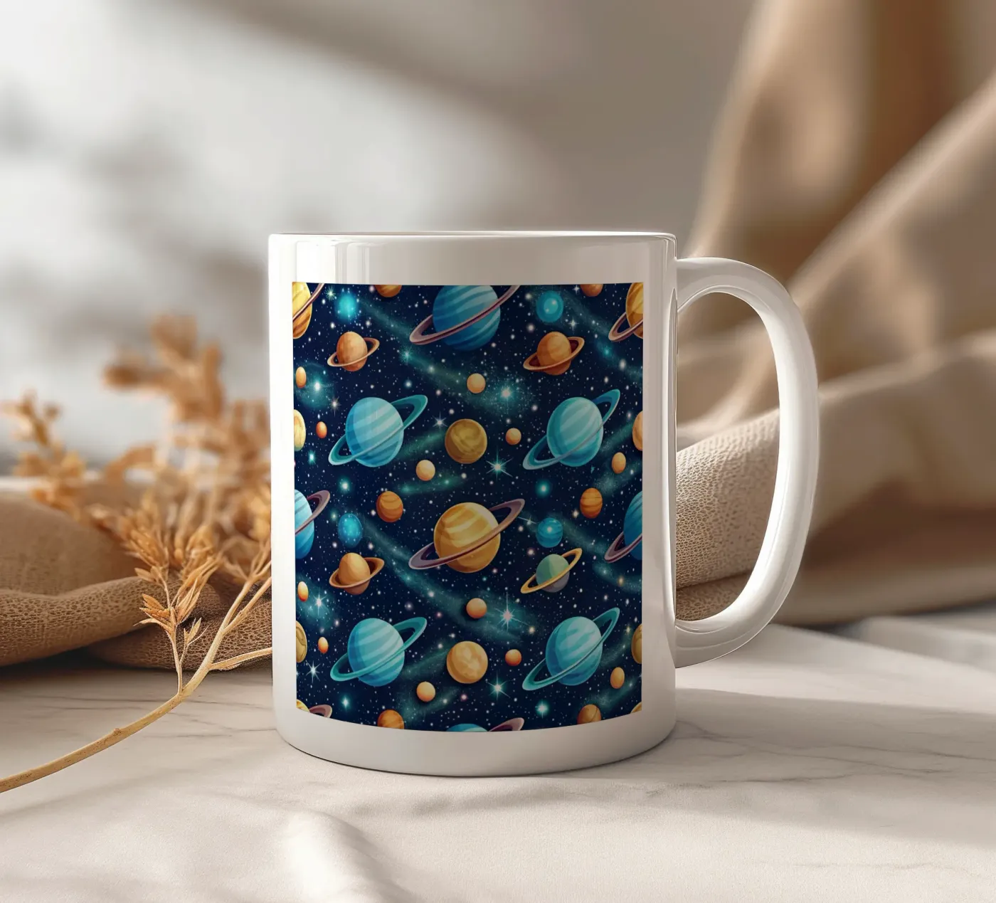 Uranus Skydance ceramic mug by Happy Littles