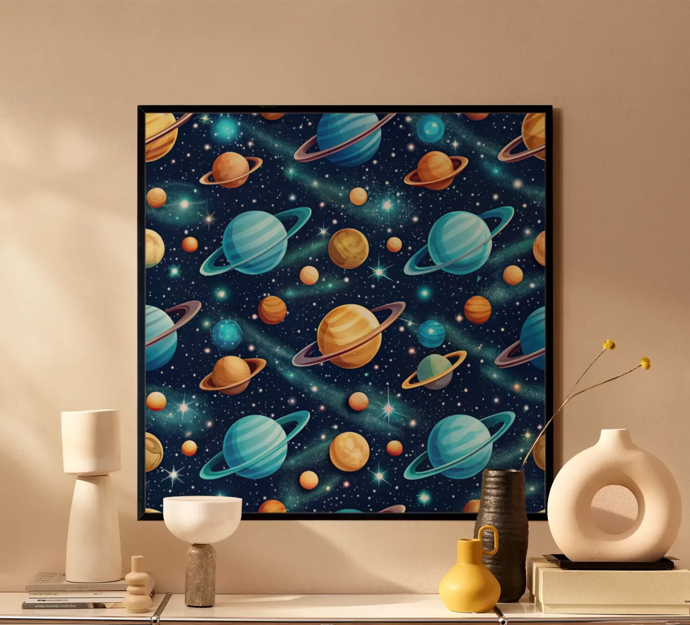 Uranus Skydance poster van Happy Littles