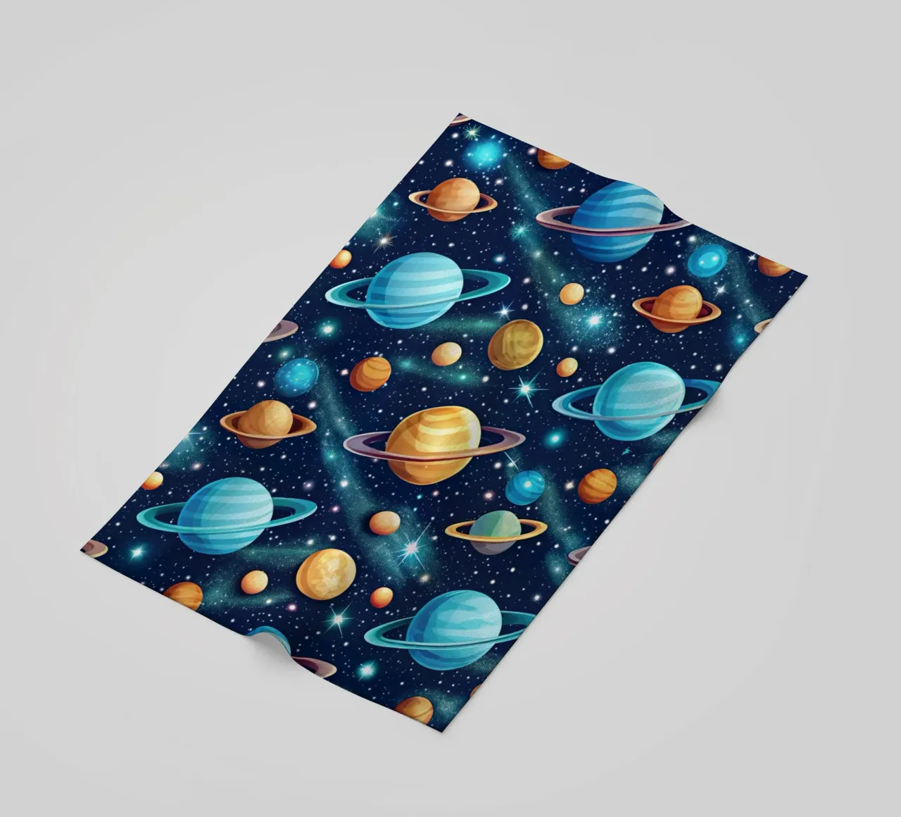 Uranus Skydance beach towel by Happy Littles