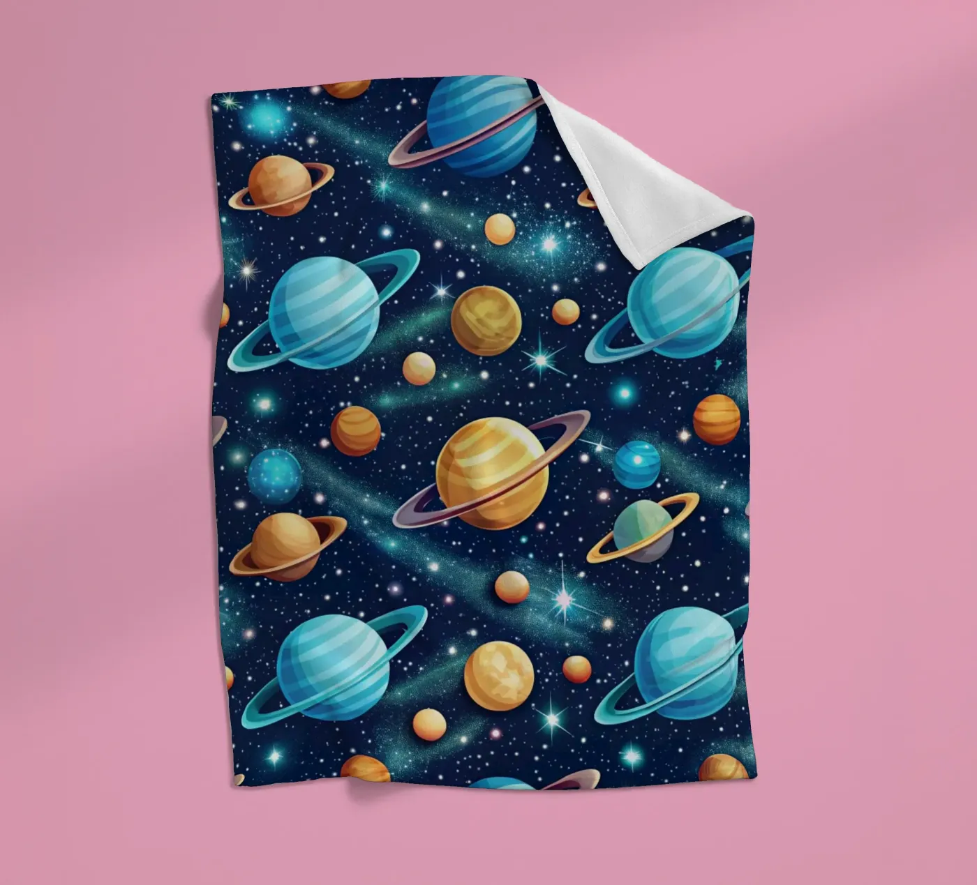 Uranus Skydance fleecedeken van Happy Littles