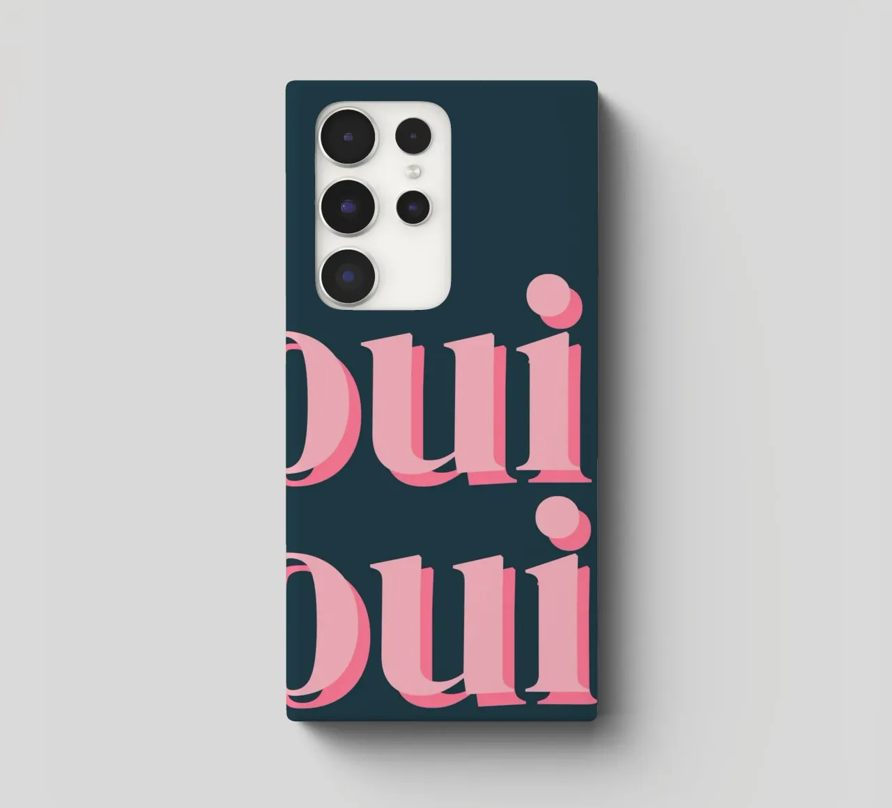 OUI OUI detto francese cover samsung da pdigitalprints