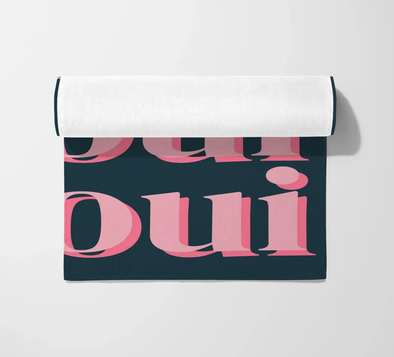 OUI OUI detto francese telo mare da pdigitalprints