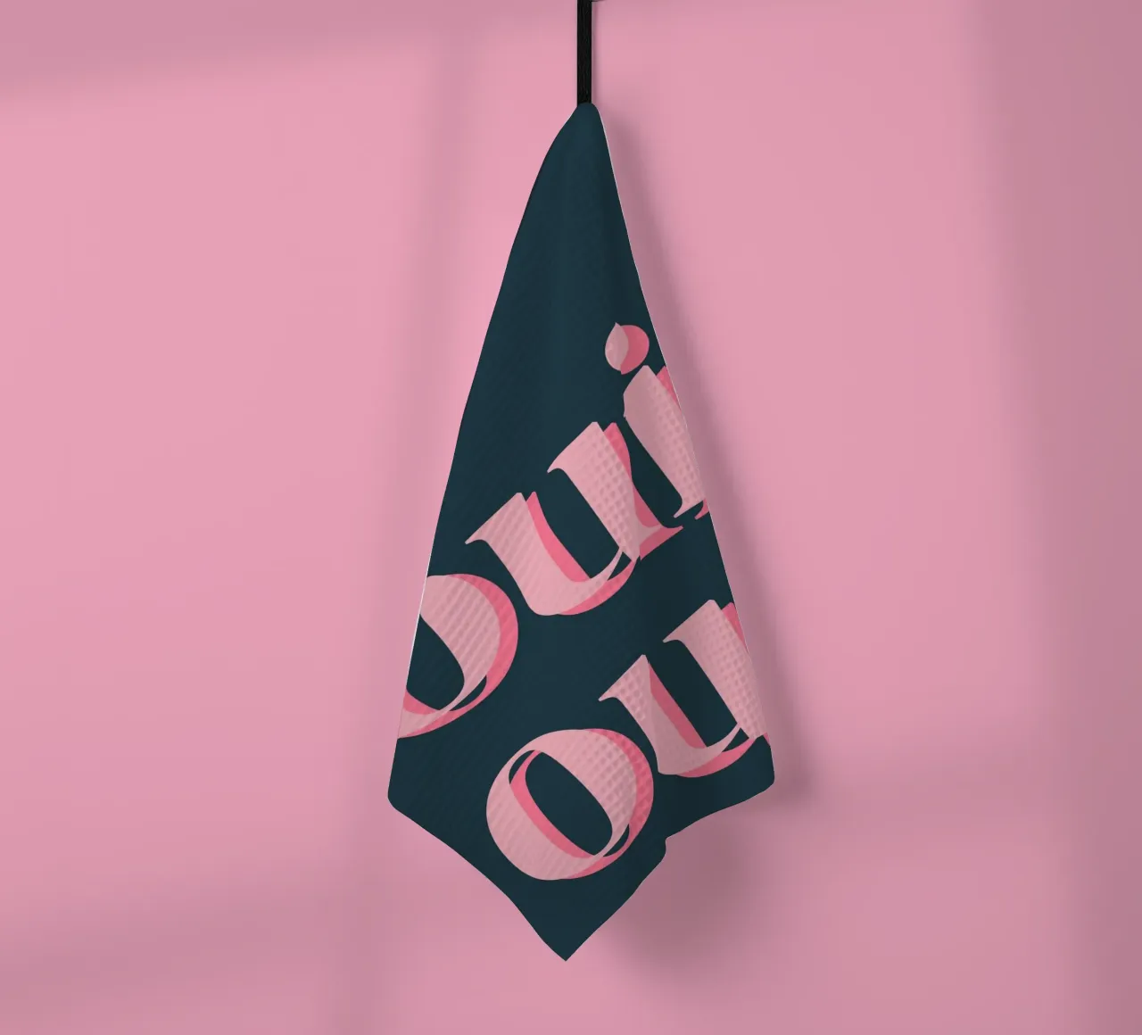 OUI OUI detto francese canovaccio da cucina da pdigitalprints