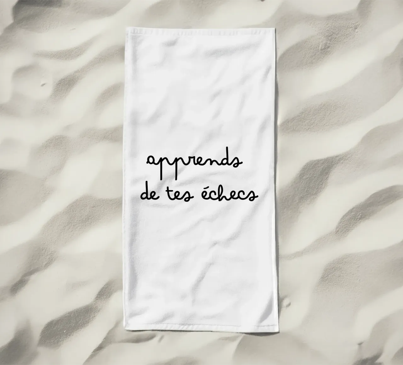 Imparare dai propri fallimenti telo mare da TCHAK ART