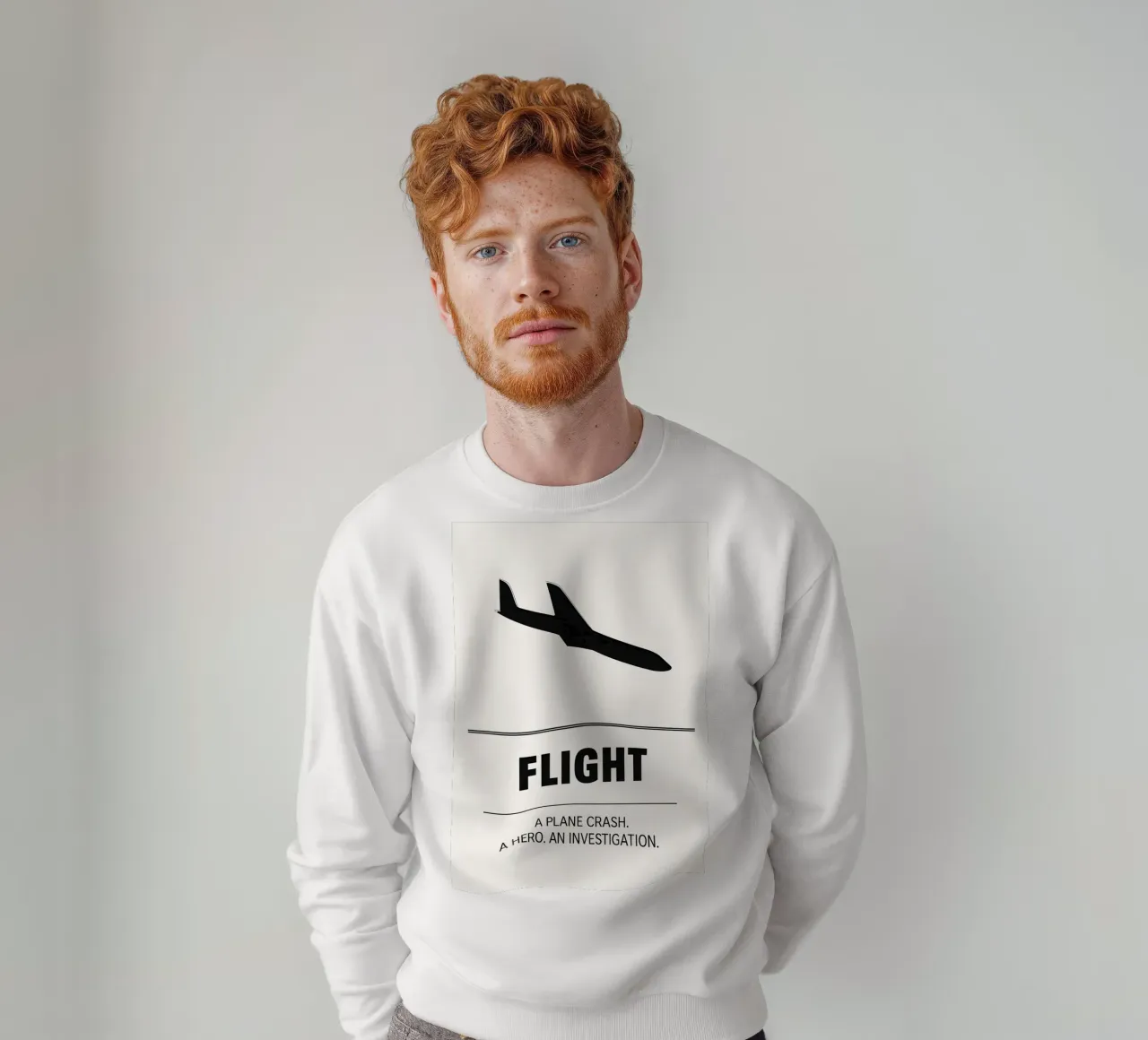 Flight Print sweatshirt van MoviesArt