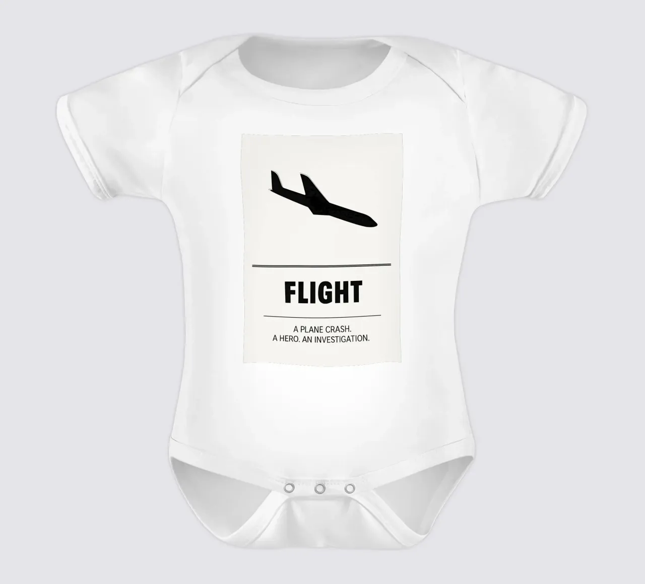 Flight Print body neonato maniche corte da MoviesArt