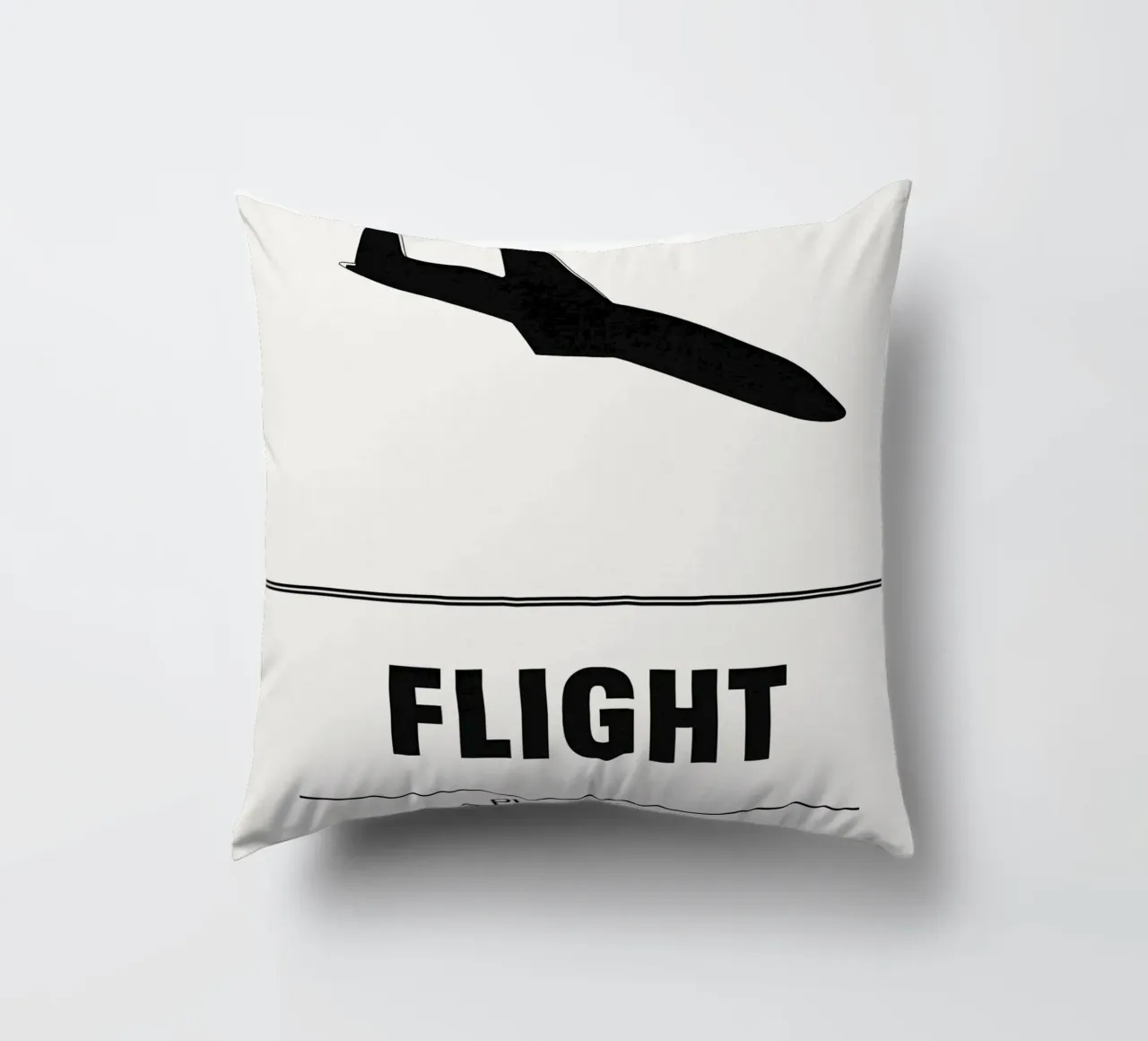 Flight Print cuscino da MoviesArt