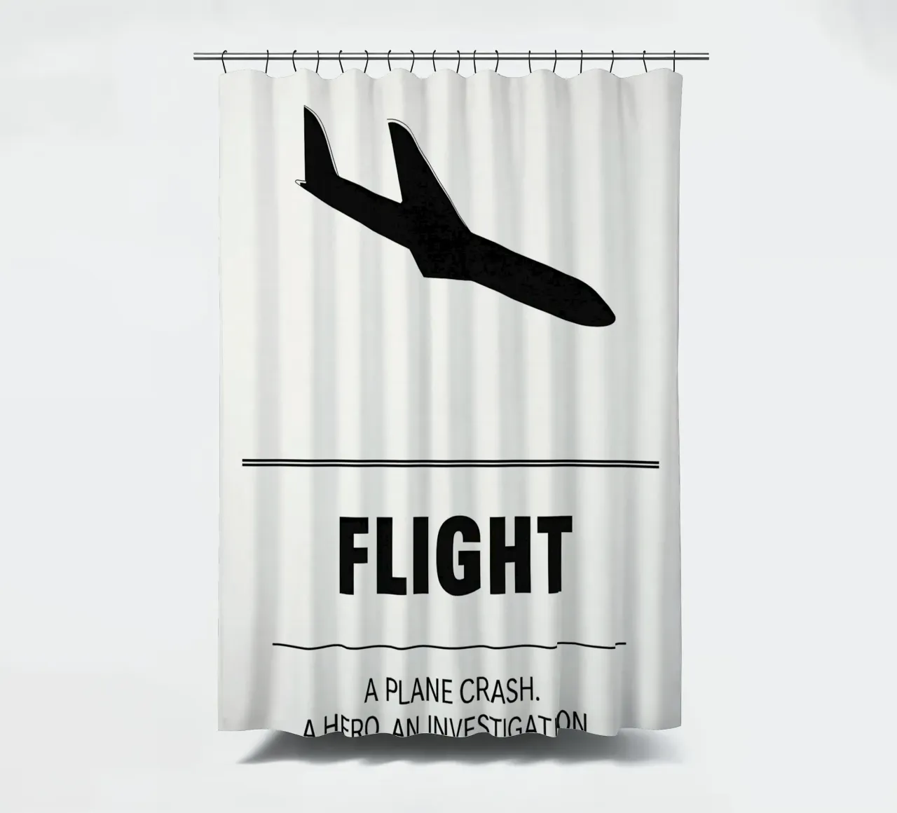 Flight Print tenda da doccia da MoviesArt