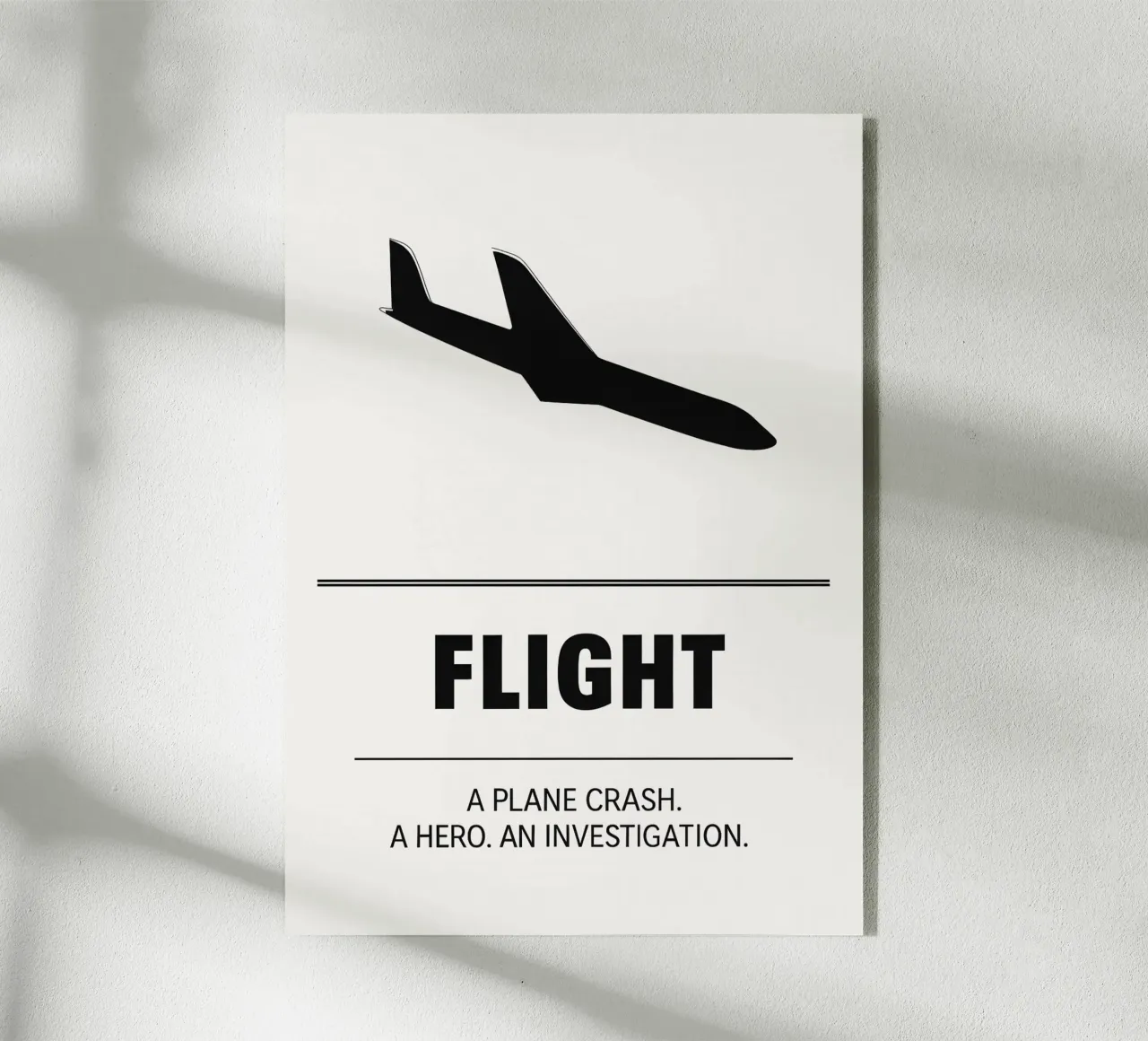 Flight Print plexiglass da MoviesArt