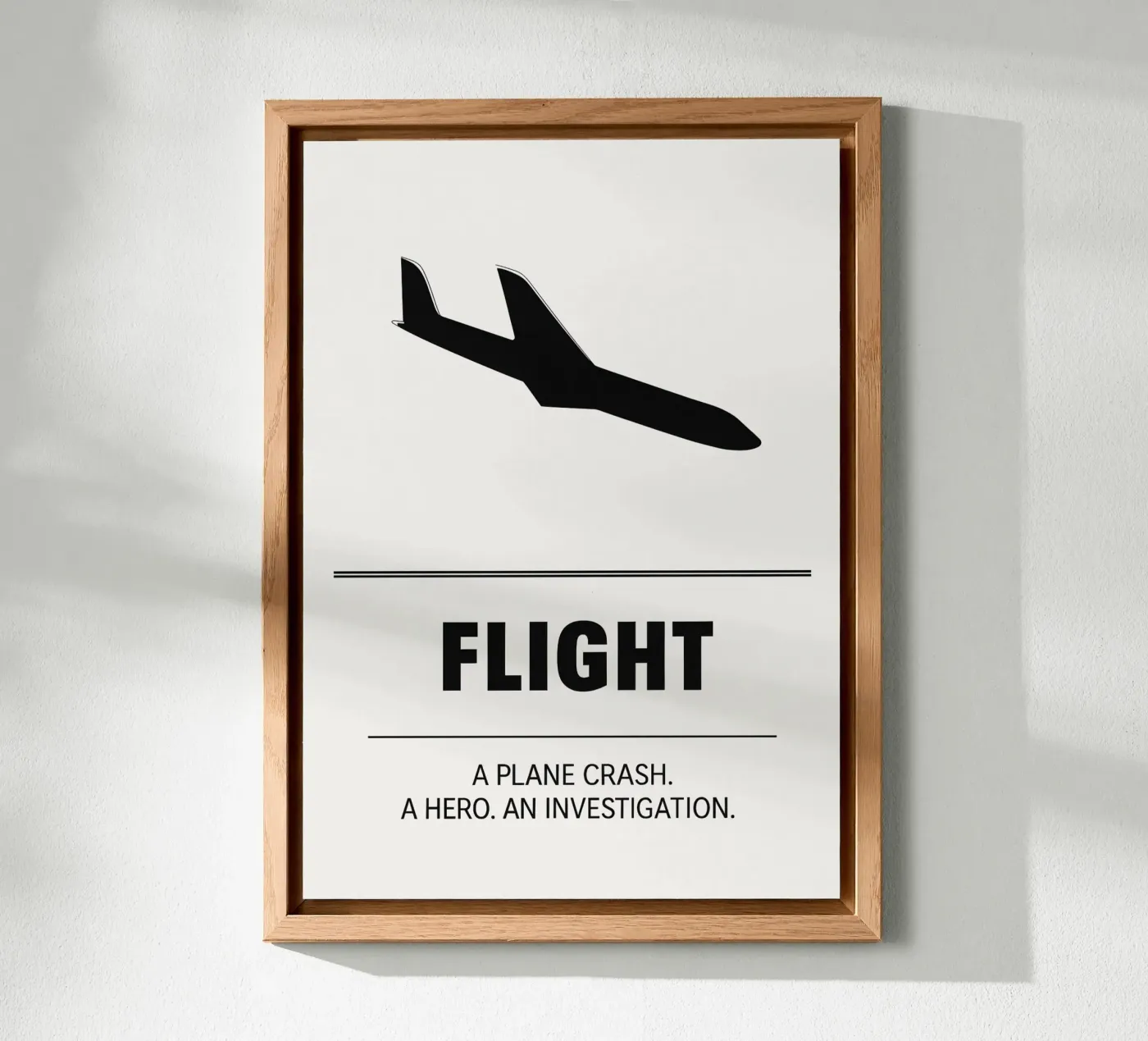 Flight Print pannello forex da MoviesArt