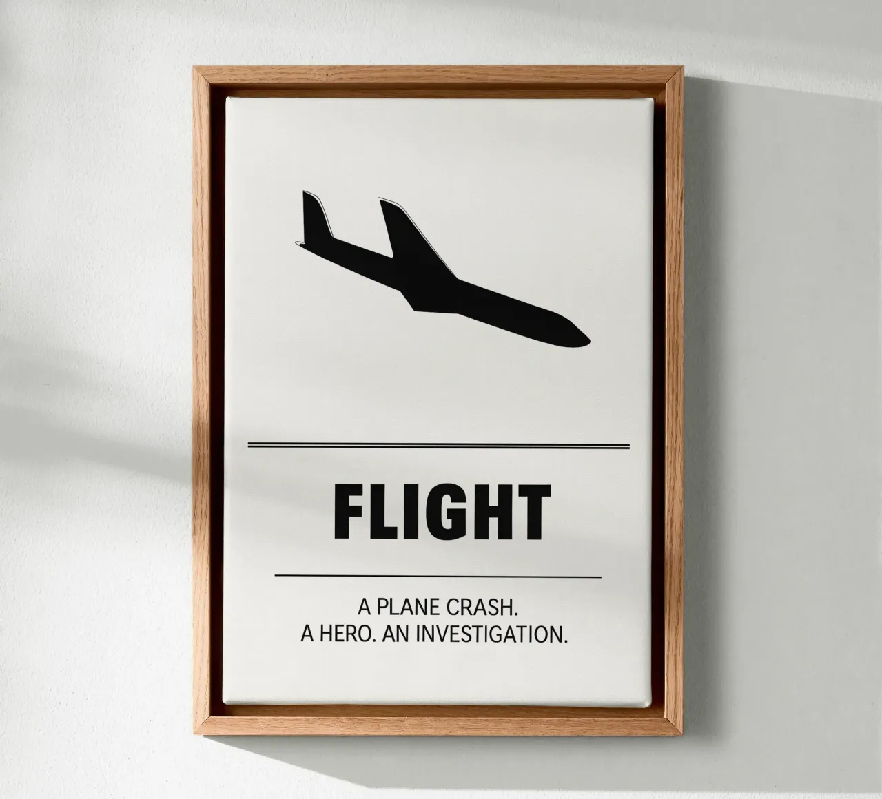 Flight Print canvas by MoviesArt
