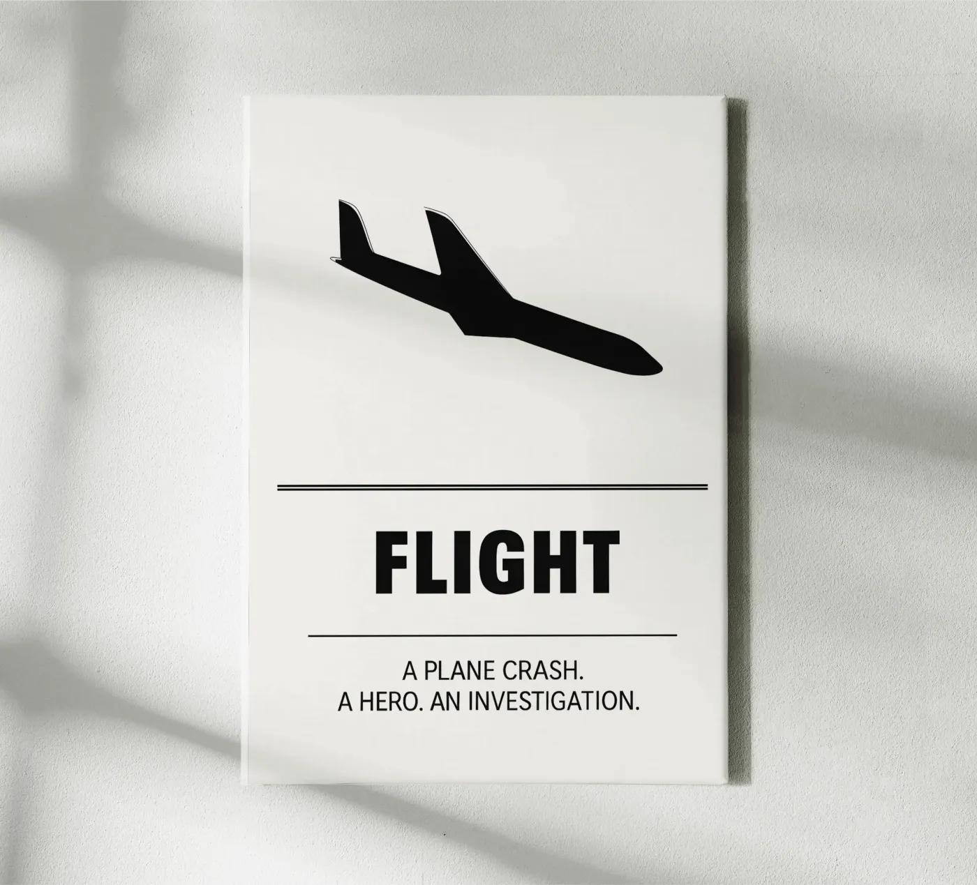 Flight Print tela da MoviesArt