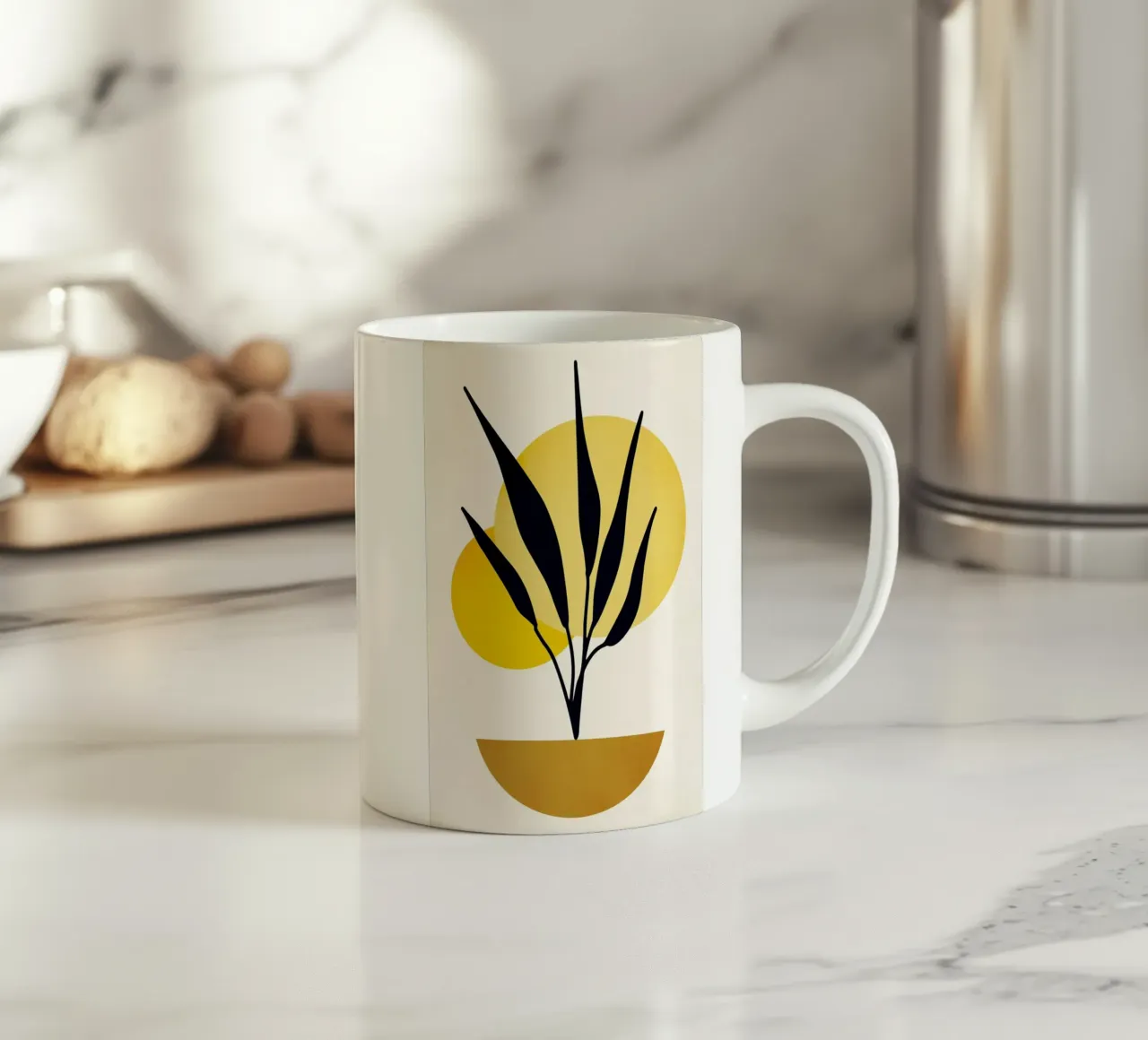 Copenhagen No.5 Keramik Tasse von Kubistika