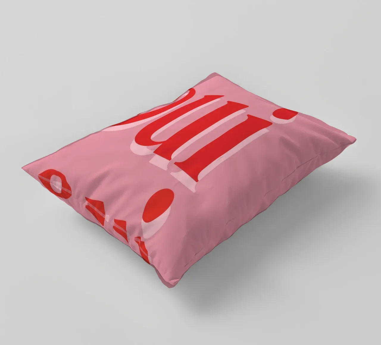 Detto francese rosa OUI OUI cuscino da pdigitalprints