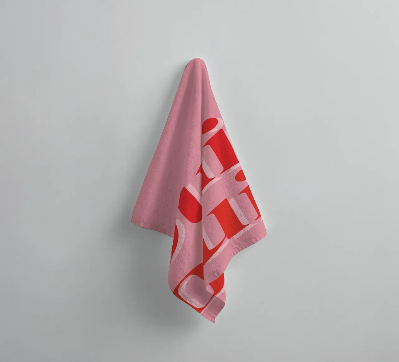 Detto francese rosa OUI OUI asciugamano da bagno da pdigitalprints
