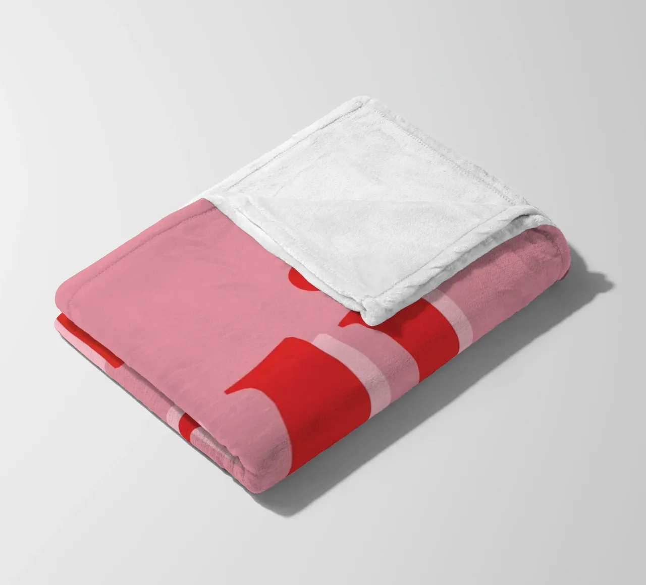 Detto francese rosa OUI OUI coperta in pile da pdigitalprints