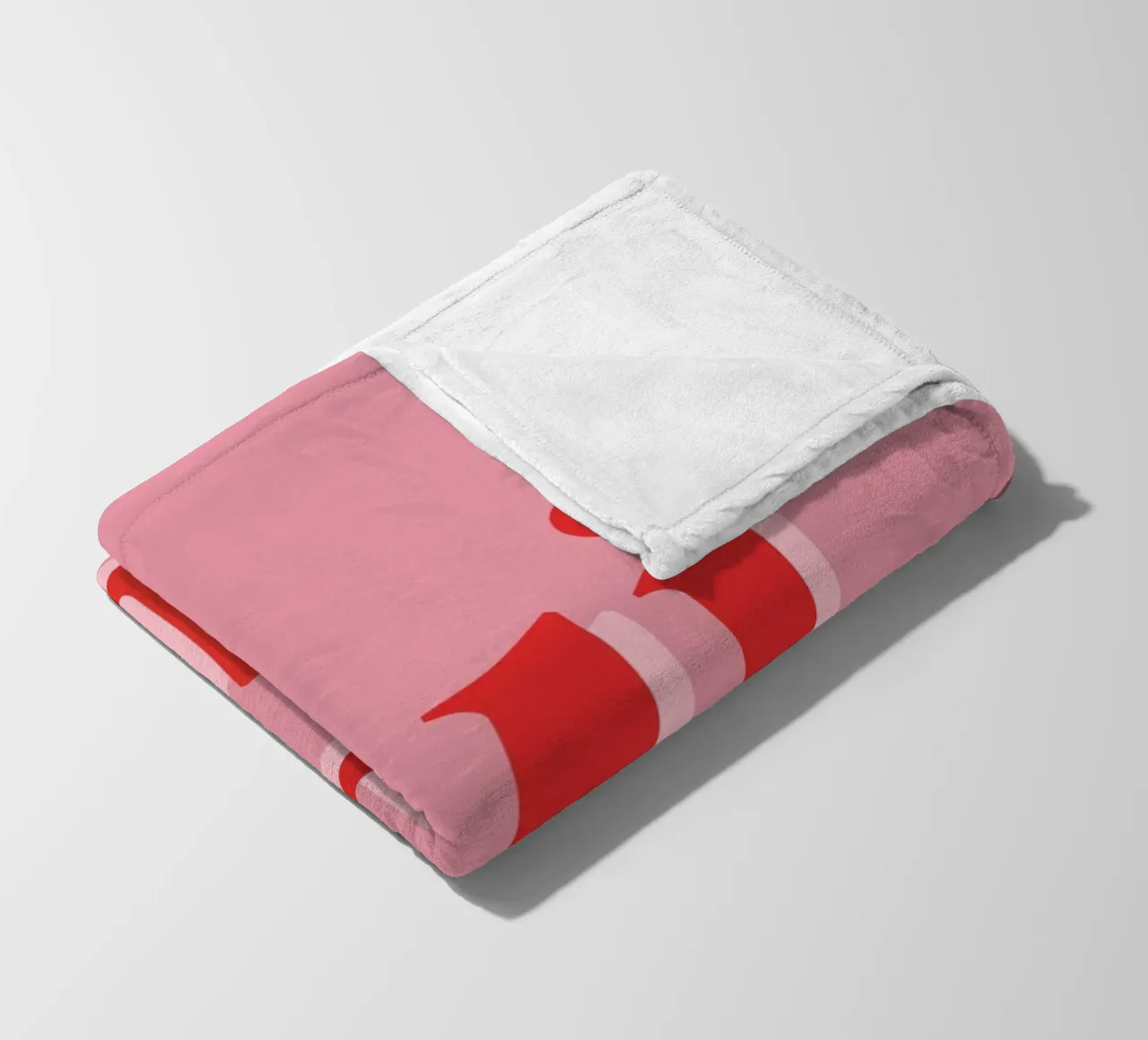 Detto francese rosa OUI OUI coperta in pile da pdigitalprints