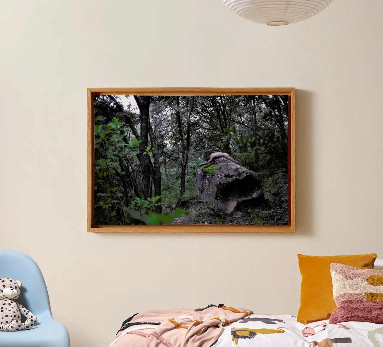 Skin and Nature canvas by Ana Topoleanu