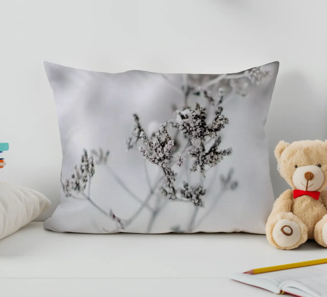 Frozen Thistle II decorative cushion by EyeEm Mobile GmbH
