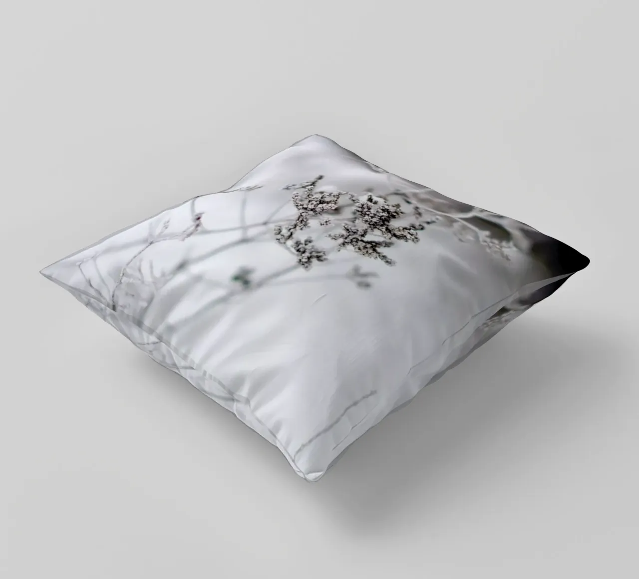 Frozen Thistle II decorative cushion by EyeEm Mobile GmbH