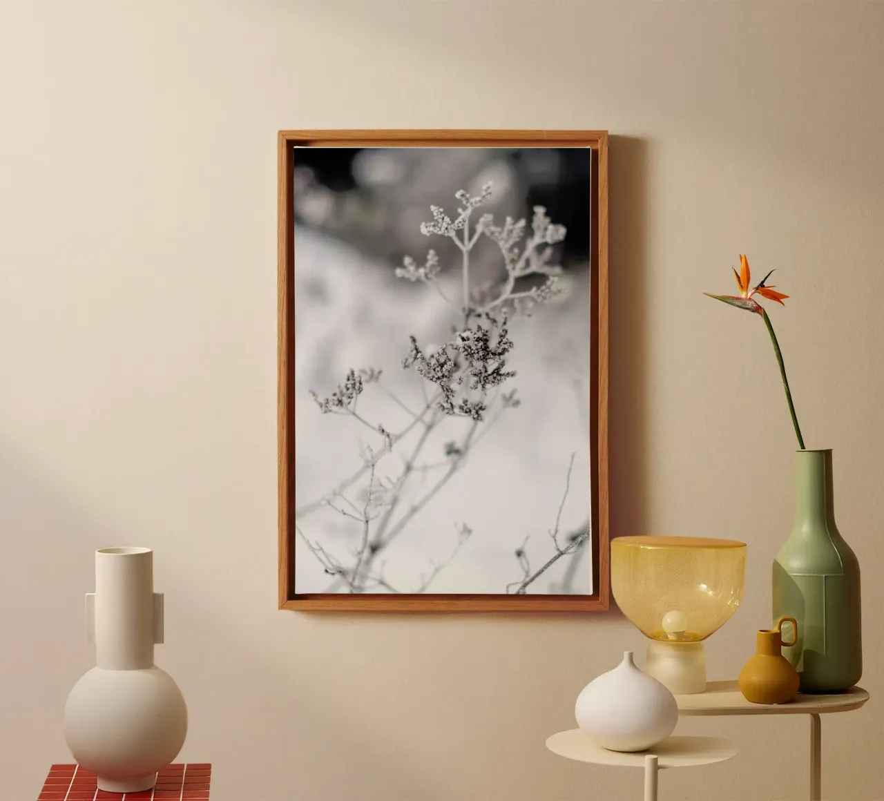 Frozen Thistle II Leinwand von EyeEm Mobile GmbH