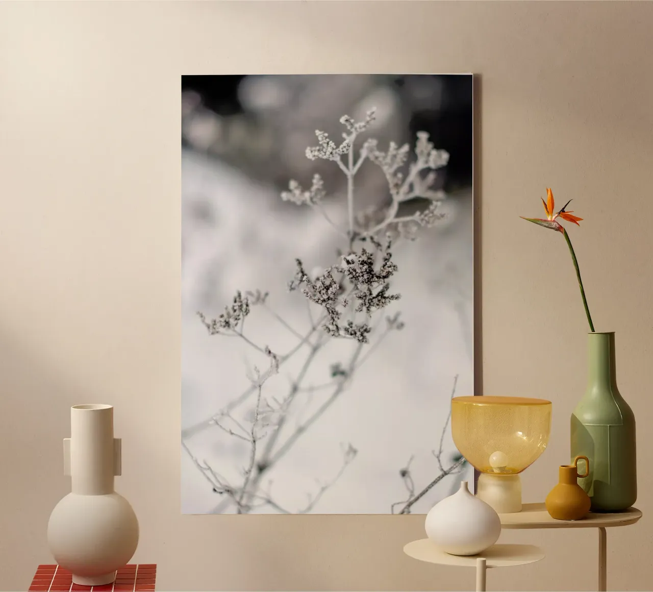 Frozen Thistle II Leinwand von EyeEm Mobile GmbH