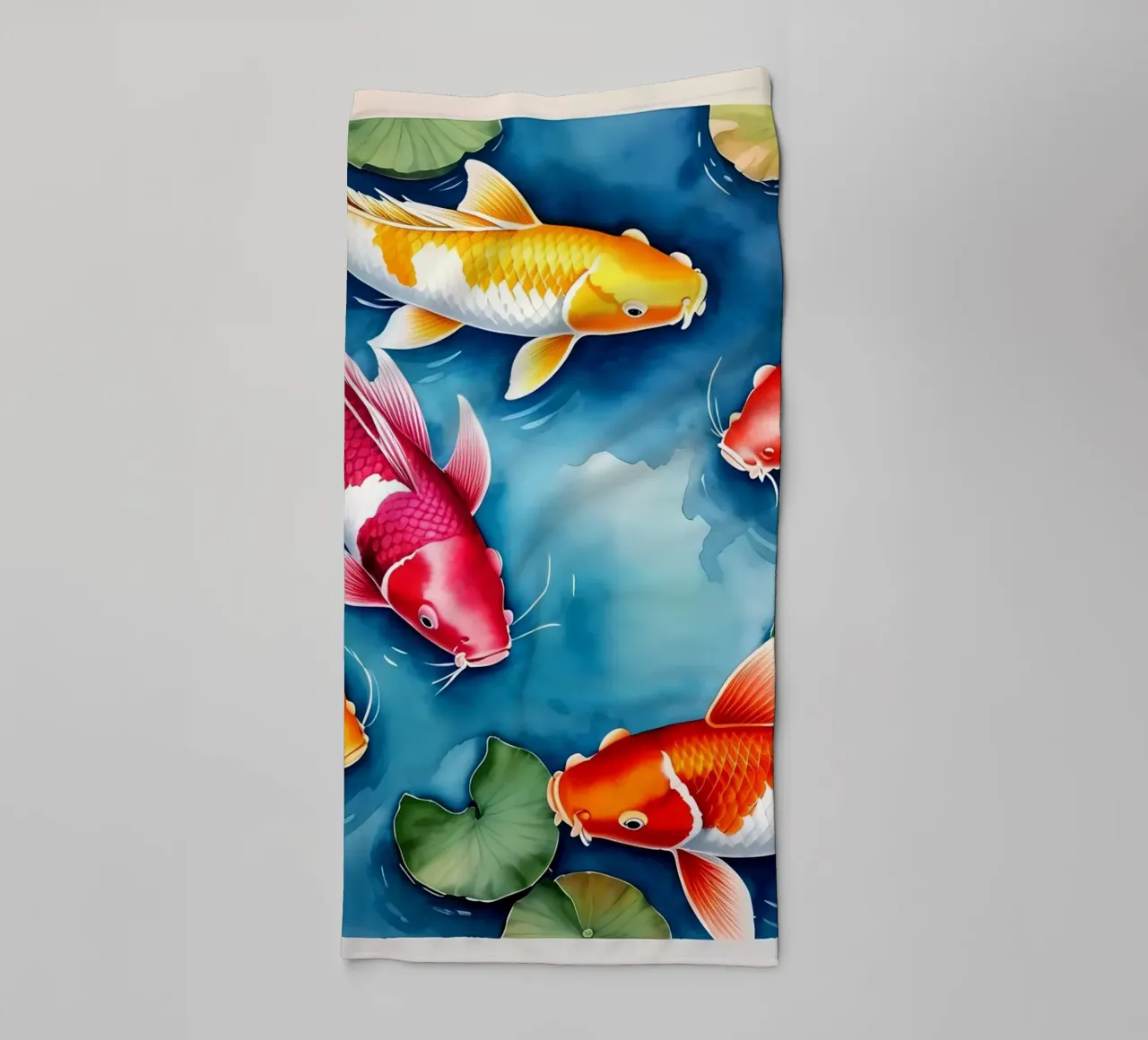 Bunte Kois asciugamano da bagno da kosinsart.gallery