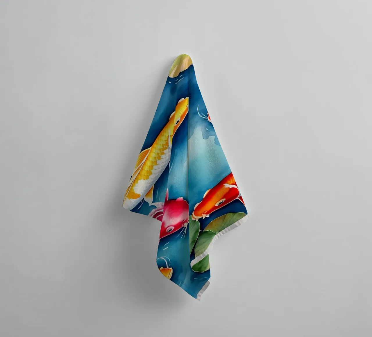 Bunte Kois asciugamano da bagno da kosinsart.gallery